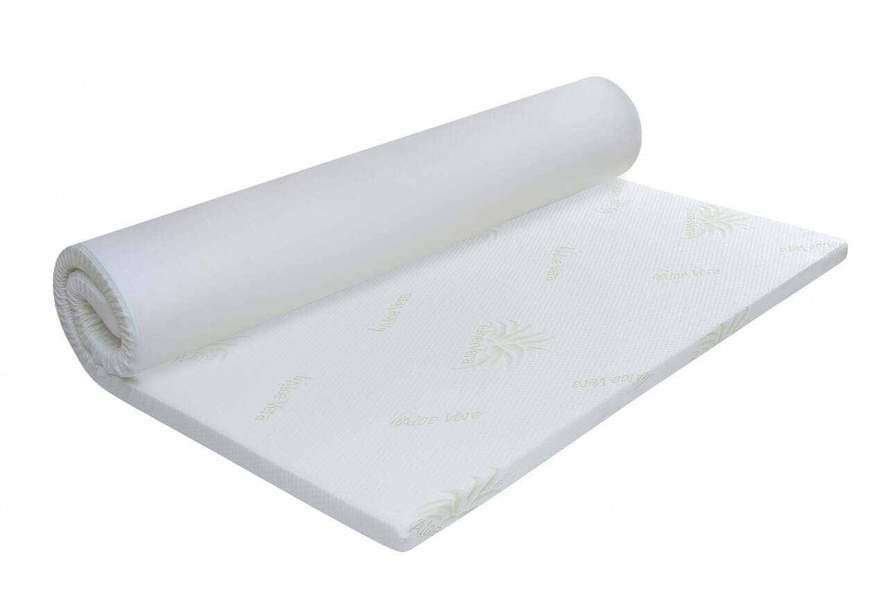 Topper saltea Green Future, Aloe Vera 7 zone de confort 140x190 cm, H 5 cm - imagine 7